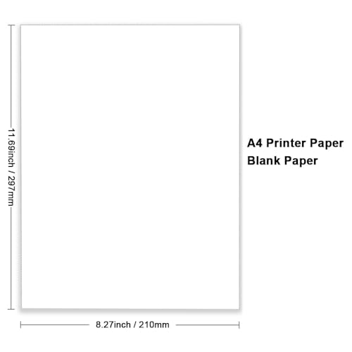 Image of Karma Sales A4 Size Printing Paper 70 GSM | Bright White Copier & Printer Paper | Jam-Free Performance | 200 Sheets Multipurpose Pack