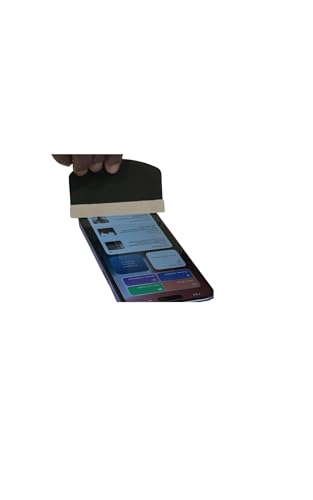 phone screen protector installation scraper