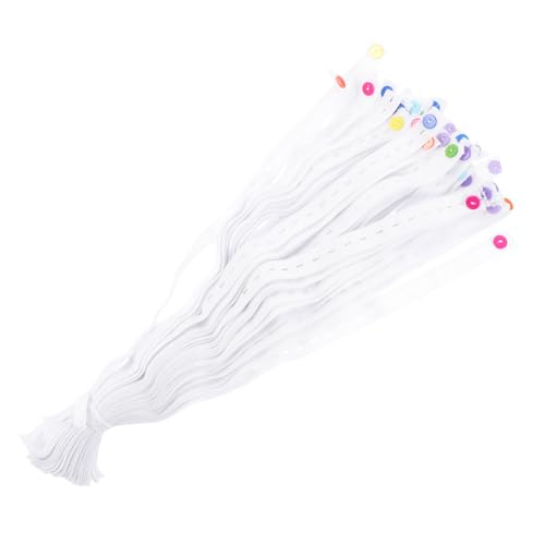 ibasenice 50pcs Diaper Belt Buckles Reusable Diaper Fasten Buckle for Babies Toddler Fixed Adjustable