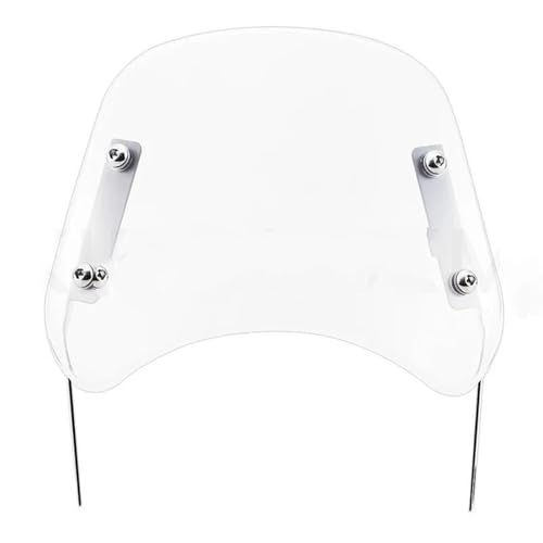 Deflectores Parabrisas De Motocicleta para Yamaha XSR700 XSR125 XSR155 XSR900 Deflectores De Parabrisas Modificados(Transparente)
