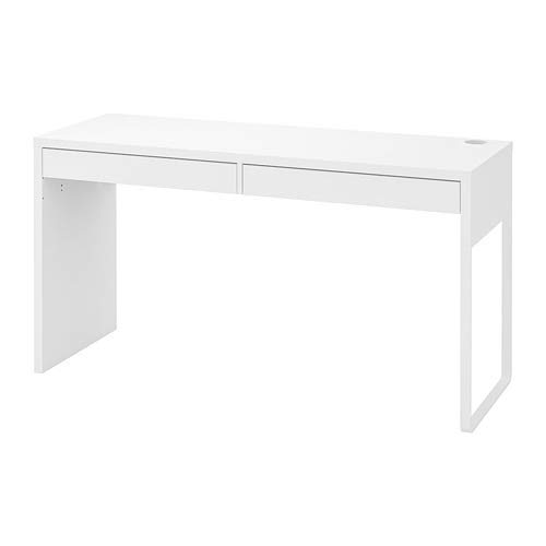 Amazon.co.jp: MICKE ミッケ デスク, ホワイト 403.542.78 : 文房具