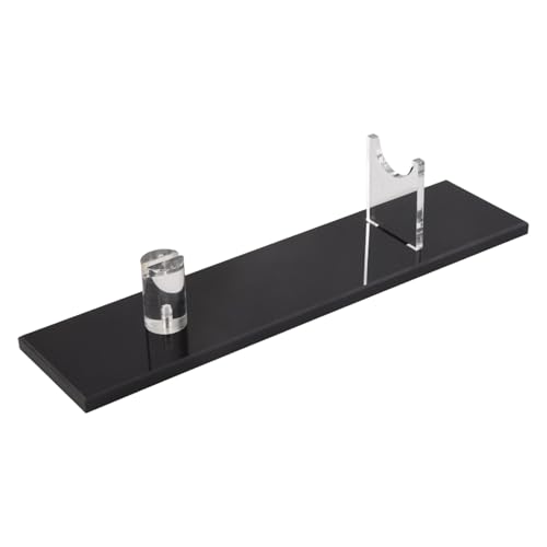 Présentoir couteaux acrylique socle noir support de bureau