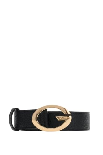 Ceinture GUESS Camden vintage avec boucle logo G pour homme et femme en cuir marron