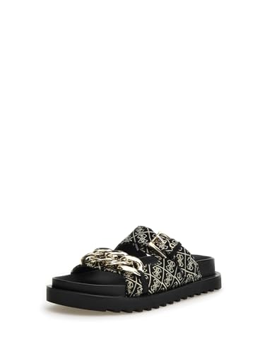 GUESS FL6FATFAL03BLKPL FATEMA Sneaker Female Schwarz & Platin EU 36