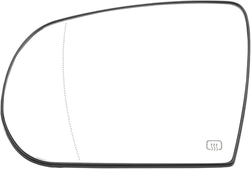 Verre de rétroviseur chauffant anti-givre pour Jeep Compass et Cherokee gauche
