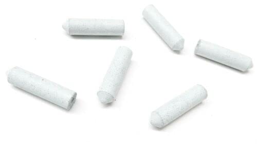 Silicone Rubber Points Bullet White Coarse Grit Jewelry Polishing Made in Germany Pack of 10 by JTS