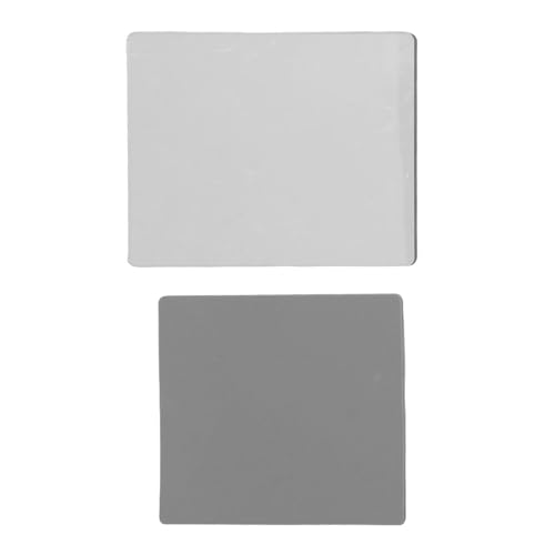 Embossing Mat Set Die 2 Pcs Set Embossing Mat Polycarbonate Plastic Pad and Silicone Pad for Die Cutting Crafts Machine