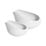 Loveramics 2-Pack Coffee Bean Dosing Cups by James Hoffmann, 30g-60g Capacity (White)