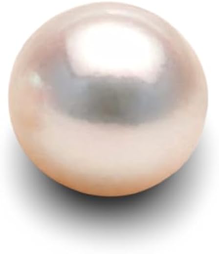 MADHAV GEMS Premium Natural South Sea Pearl | Round Shape Certified Moti | Original Moti Stone for Astrology &amp; Jewelry | H...