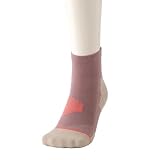 [Tabio]ライトクッションロークルー（Mサイズ） 25.0～27.0cm 日本製 スポーツソックス ダルパープル