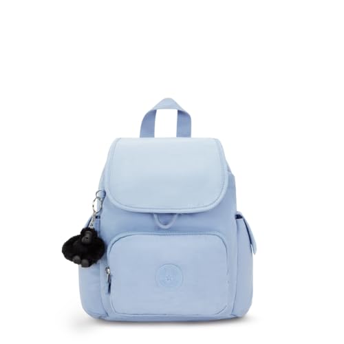 Kipling Women's City Pack Mini Backpacks, 14x27x29 cm, 14x27x29 cm, Cloudy Sky Blue, One Size, CITY PACK MINI