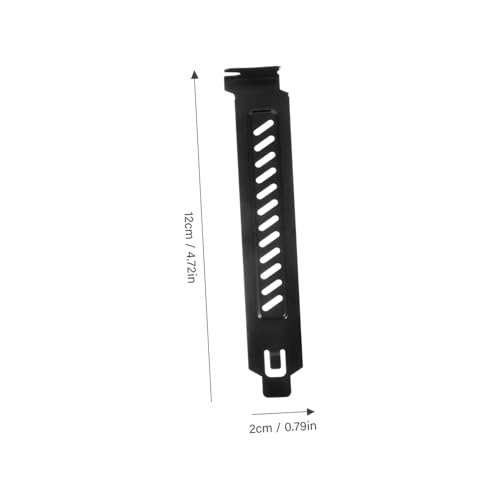 Cubierta ranura PCI metálica ventilada con diseño microperforado para refrigeración de caja PC 2