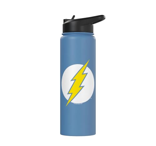 Image of The Flash Logo Stainless Steel Insulated Water Bottle