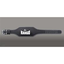 Weight Lifting Belt 6" Wide Kango Black Leather Board X-Large Size