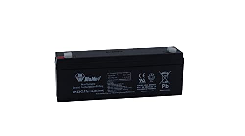 Diamec Batería Plomo AGM 12v 2.2Ah F1