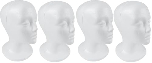SHANY Styrofoam Female Mannequin Heads (2 pack)