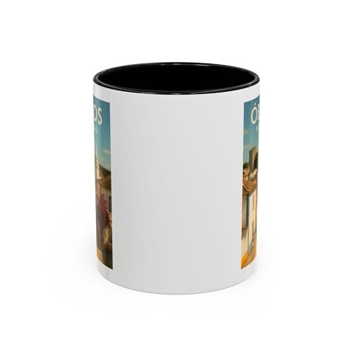 Taza de viaje Toy Fan TV Óbidos Portugal 11oz miniatura 4