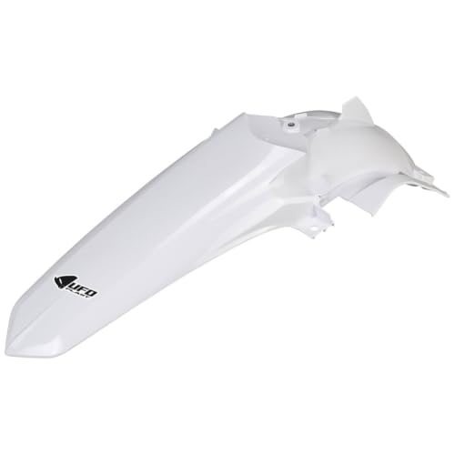 Garde-boue arrière blanc Yamaha YZ 250 UFO PLAST antichoc flexible