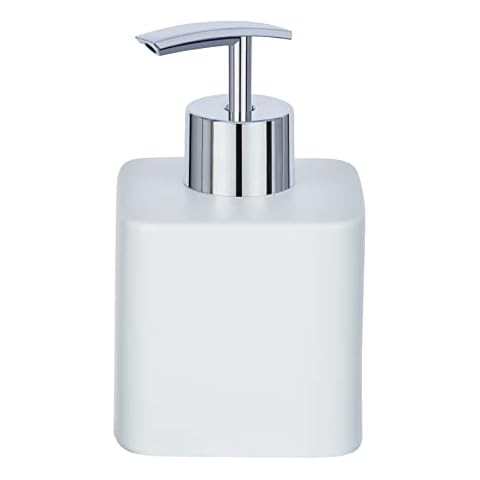 Dispensador de jabón líquido WENKO Hexa blanco cerámica Cover