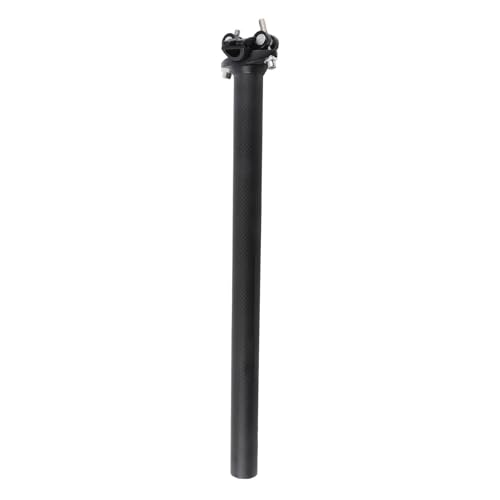 Tube de selle léger en carbone T700 de 27,2 mm avec angle réglable mat