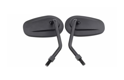 Rétroviseurs moto en aluminium noir premium pour Rebel CMX 500