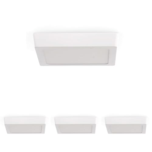 Plafonnier carré LED pour cuisine et salle de bain dalle mince 6000K LM5250