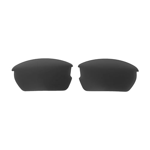 Walleva Black Polarized Replacement Lenses For Wiley X Valor Sunglasses