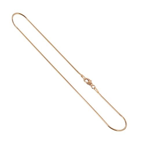 Gem Avenue 14k Rose Gold Vermeil Snake Chain Anklet Bracelet