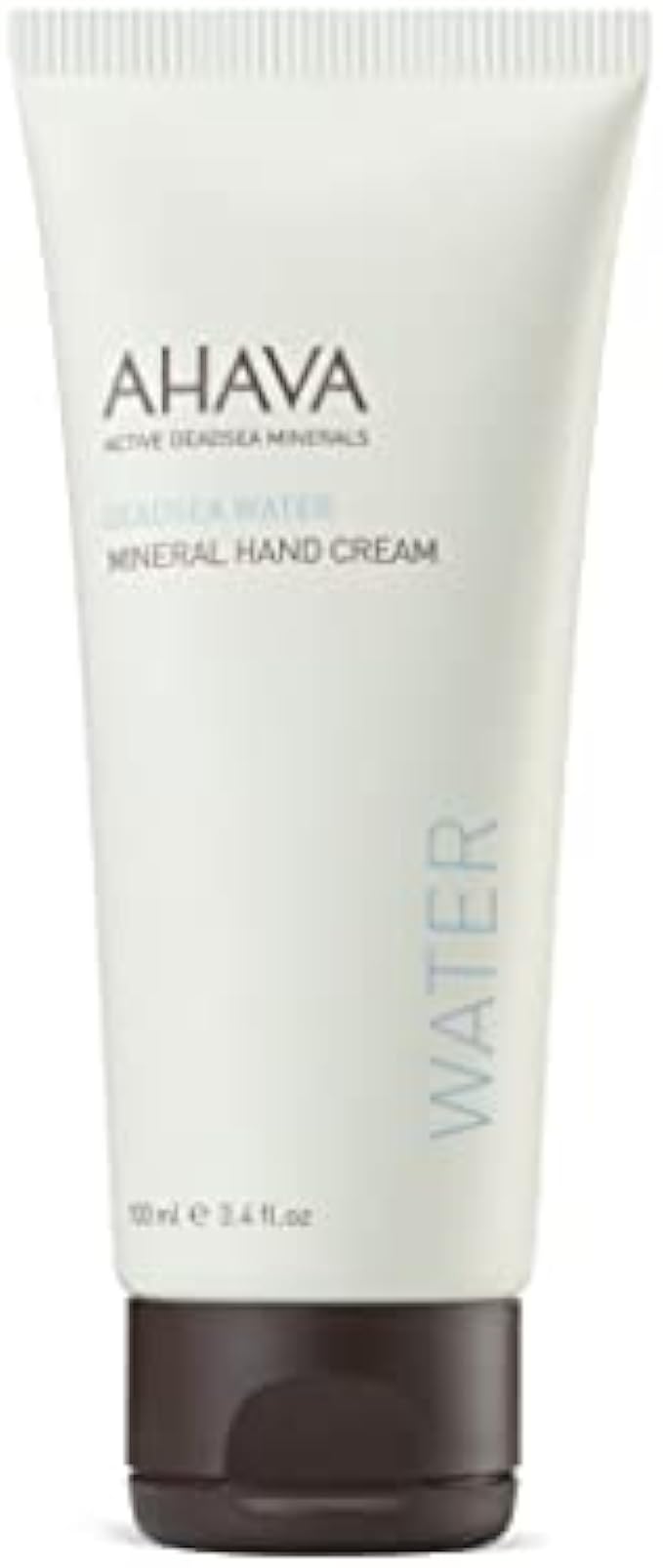 AHAVA Dead Sea Mineral Hand Cream, Hand Moisturizer For Dry Cracked Hands, Light and Fast Absorbing, For All Skin Types 3.4 Fl Oz.