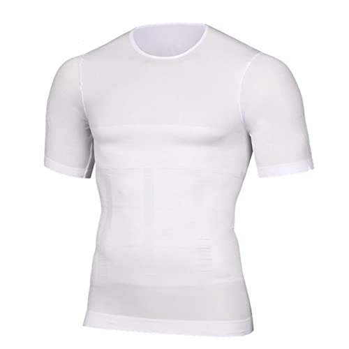 T-Shirt en Forme de Torse Slim Gainant Homme YRYRYW