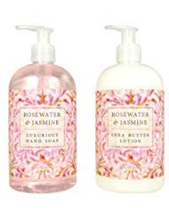 Greenwich Bay Trading Hand Soap & Hand And Body Lotion, 16 Ounce Bundle Set (Rosewater Jasmine), Rosewater Jasmine, 1.0 Count, (Pack Of 2) #TOP2
