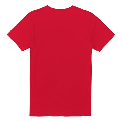 Jim Henson - Fraggle Rock Fraggle Rock Wembley Circle T Shirt, Red Camiseta, Rosso, L Unisex Adulto