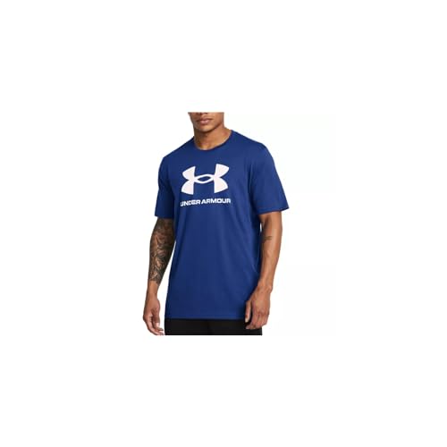 UA Sportstyle Logo Update SS - Maglietta da uomo blu L