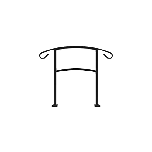 HandiRail 3-Step Aluminum Rail Kit, Matte Black by Barrette - Used condition - US$126.42