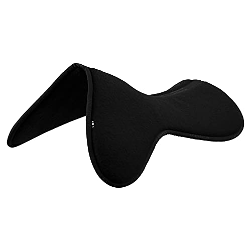 Compensatore flat close contact shape da salto in memory foam rivestito in pura lana vergine Full