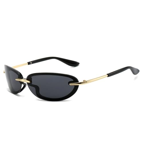 Lunettes de soleil ovales MUTYNE tendance vintage aux verres de coupe colorés