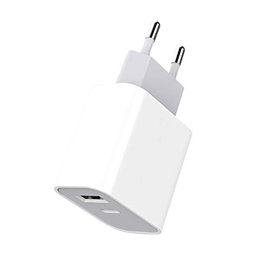 Staright M-3 Adaptador de energia de carregamento rápido de saída dupla de 20 W Mini carregador de p