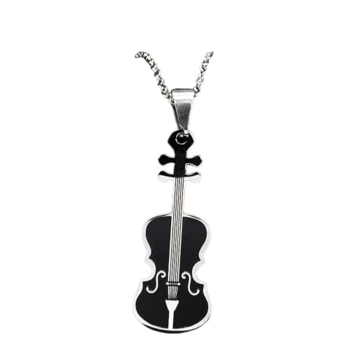 Collier violon en émail pour parfaire votre tenue lors d'un concert