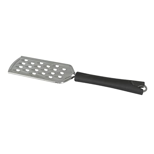 Amig - Rallador de Alimentos de Acero Inoxidable - Rallado Manual - Válido para Frutas, Verduras, Pan, Frutos Secos, Patatas, Quesos o Chocolates - Mango Antideslizante