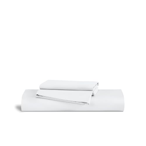 Brooklinen Luxe Sateen Sheet Set Hotel-Quality Luxury - Twin Abyss | Buttery-soft 100% long-staple cotton sateen silky & hotel-quality; softest sheets; breathable & durable; cool & luxurious. product thumbnail 6