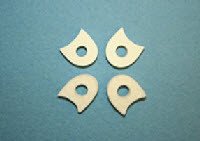Foam Toe Separators, 1/8" 100 Spacer Pads, from Atlas Biomechanics
