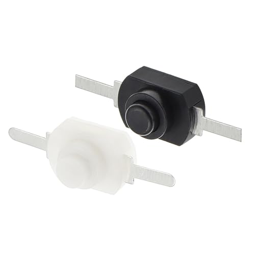 Interruptor de botón para arreglar fallos de encendido en linternas con este lote mini de 12x8mm 3