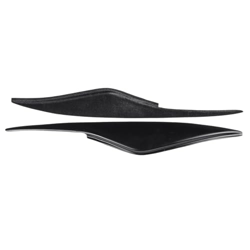 Cache-paupières de phares noir en verre pour Ford Mondeo MK4 2007-2013