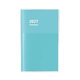 コクヨ ジブン手帳 DIARY 手帳 2027 マンスリー ウィークリー A5スリム グリーン ニ-JCD1G-27 2026年 11月始まり