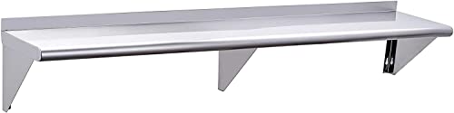 Photo 1 of *** WOODEN SHELF*** Stainless Steel Shelf 12 x 60 Inches