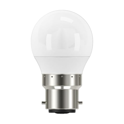 Morrisons LED Mini Globe 470 Lumens P45 4.2W B22 Bayonet 2pk