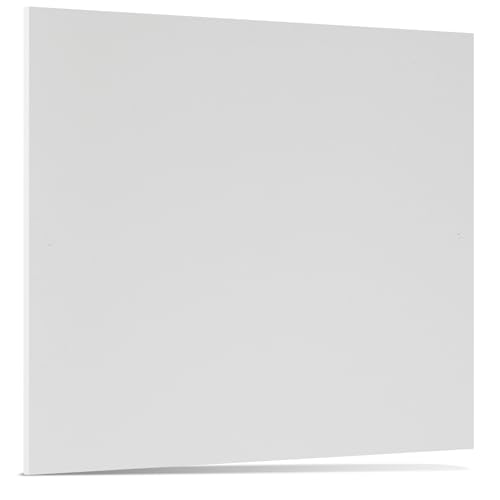 Prima Renovierungs-Systeme Geschirrspüler Frontblende [60er & 45er] In 10 Farben - Für vollintegrierte & teilintegrierte Geschirrspülmaschinen (Weiß, 565 x 444 mm)