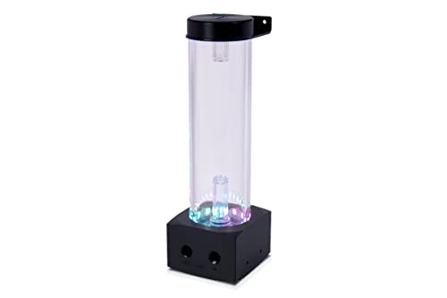 Alphacool Core 200 Aurora ARGB Ausgleichbehälter, Acryl - Schwarz