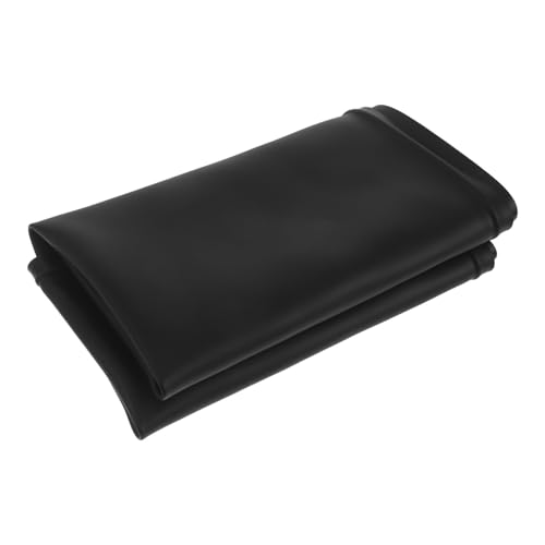 Healeved Alfombrilla Protectora Antideslizante para Lavadora y Secadora de Silicona Negra 60x50 Cm Resistente a Rayos UV para Cocina y Exteriores
