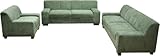 Color: verde. DOMO. collection - Sillón Fijo (2 Unidades, 212 x 85 x 74 cm, 194 x 85 x 74 cm), Color Verde